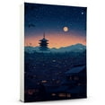 thumbnail image 1 of Kyotos Travel Canvas Art Print, Japan Wall Canvas Starry Night, Kyotos Canvas Painting decorJapan Travel Picture -97AZ702, 1 of 2