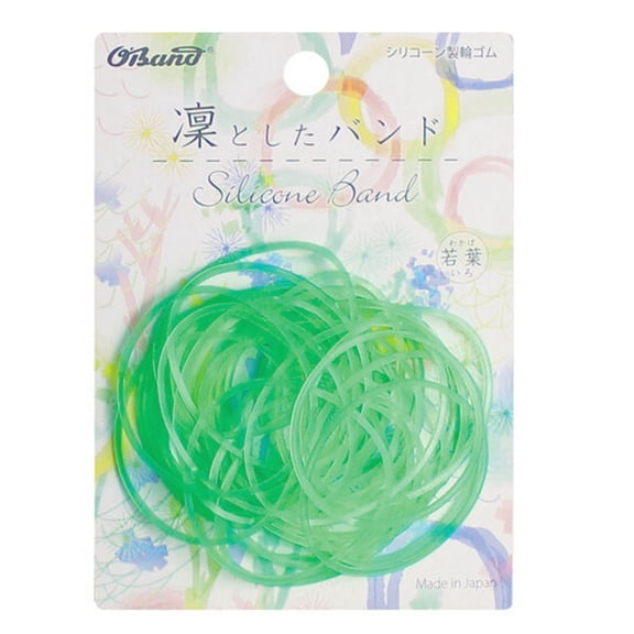 Kyowa O'Band Silicone Bands: #16 / 30-pack (Light Green)