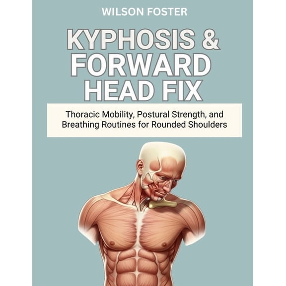 Kyphosis & Forward Head Fix: Thoracic Mobility, Postural Strength, and Breathing Routines for Rounded Shoulders, (Paperback)