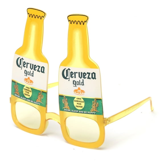 Kyra Party Props Beer 21+ Adult Fun Sunglasses Goggles Drink Music Festival Glasses