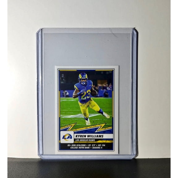 Kyren Williams 2025 Panini NFL #505 Sticker Los Angeles Rams