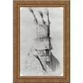 thumbnail image 1 of Kyrgyz-bride outfit with a headdress covering the face 24x18 Gold Ornate Wood Framed Canvas Art by Vasily Vereshchagin, 1 of 2