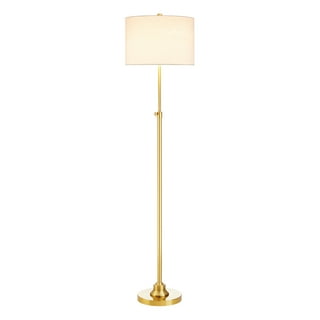 Ott-Lite OttLite Covington Brushed Nickel Adjustable LED Floor Lamp