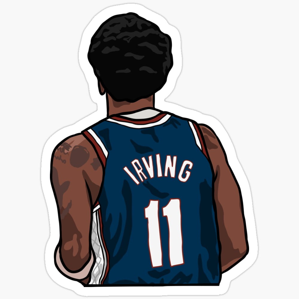 Kyrie Irving Back-To Sticker Phone Decal Water Bottle Stickers Car ...