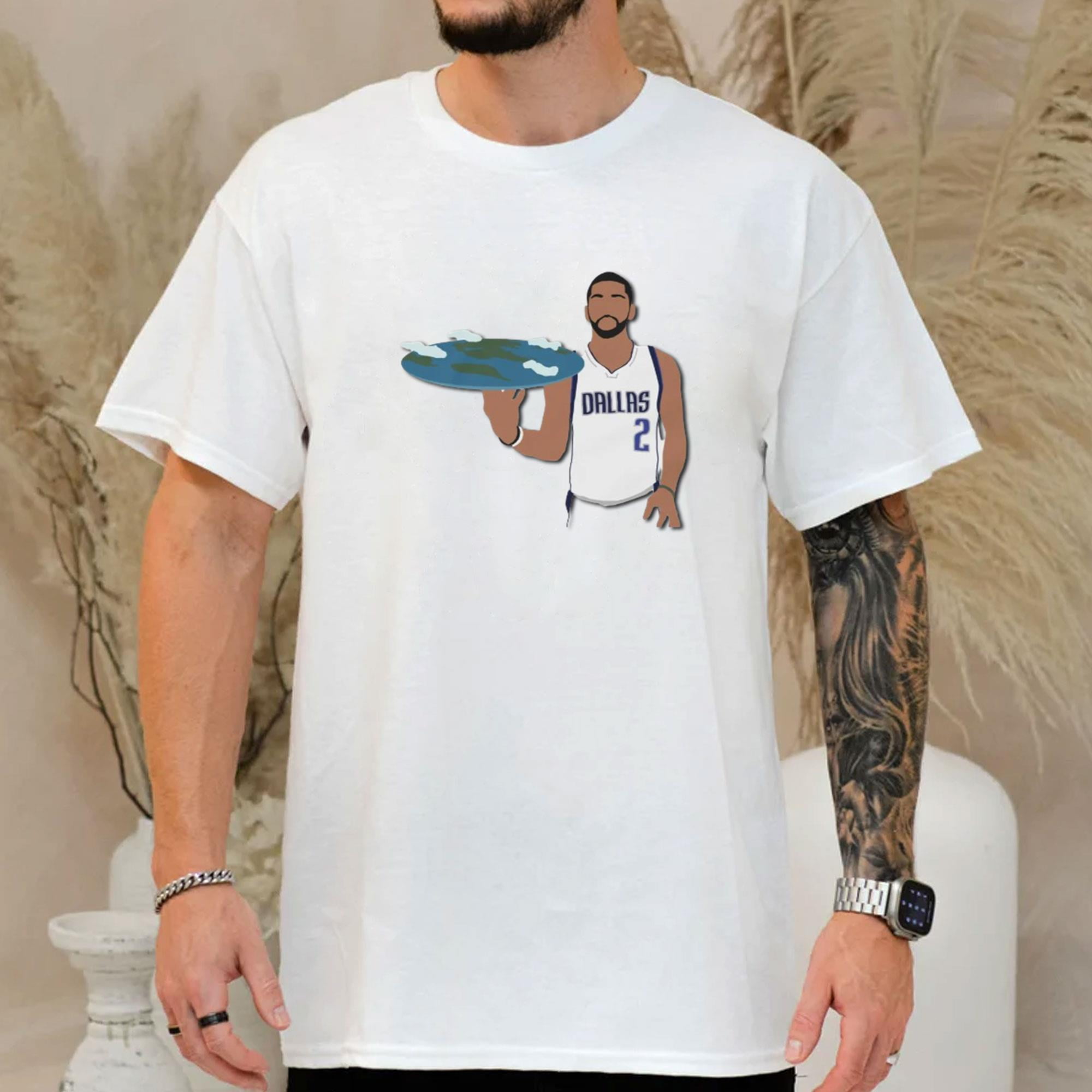 Kyrie Irving Flat Earth Funny T Shirt 7 COLOR OPTIONS NEW INSTOCK Walmart