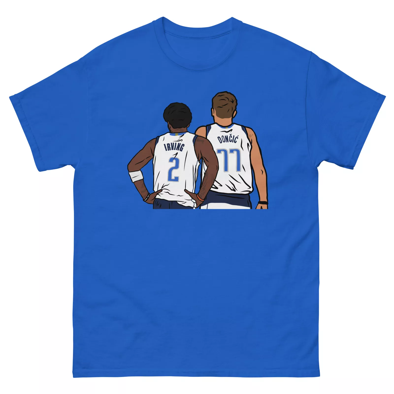Kyrie Irving and Luka Doncic BackTo TShirt