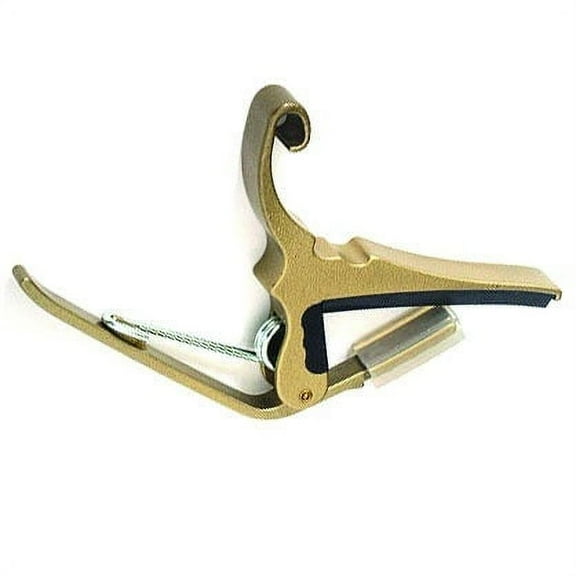 Kyser Quick Change Capo Easy One-Handed Operation, Gold
