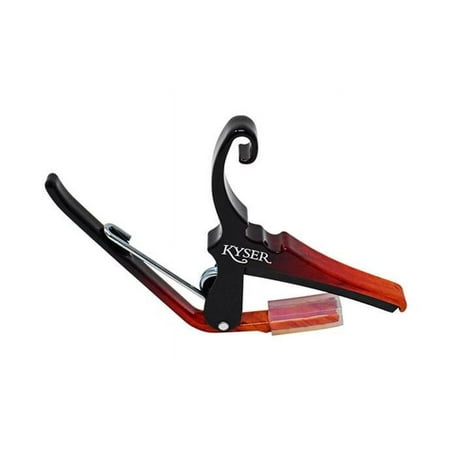 Kyser Quick-Change Capo for 6 String Acoustic Guitars, Sunburst