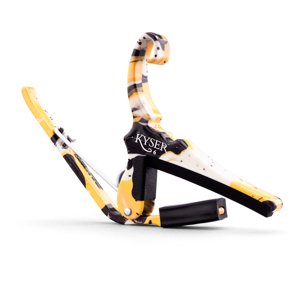 Kyser x Gopherwood Quick-Change Acoustic Guitar Capo Tiger