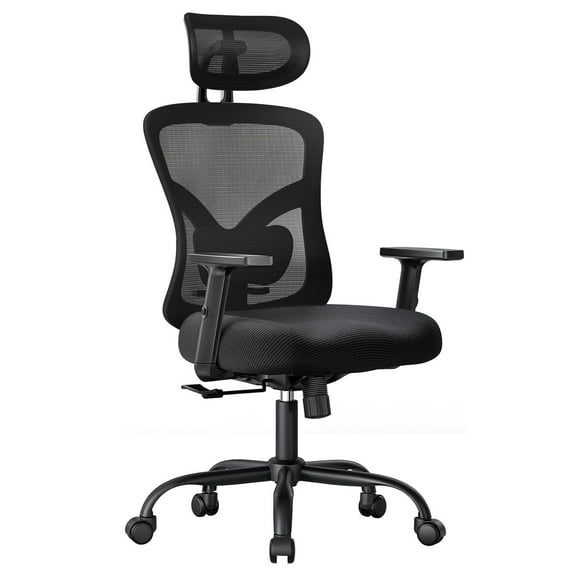 Kyspho Ergonomic Office Chair with Premium Mesh, Adjustable Seat, Indoor Commercial Use Adult