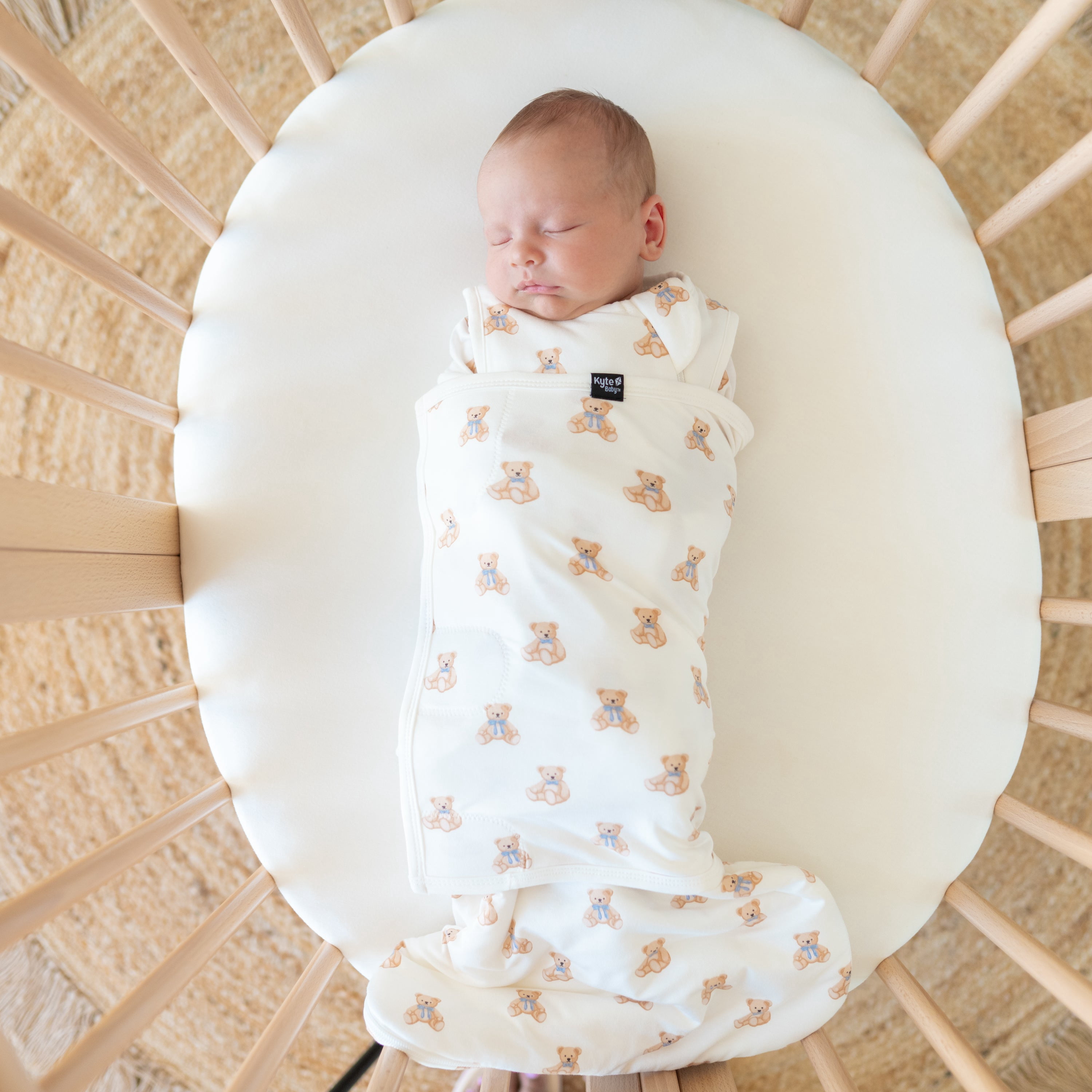 Kyte Baby Sleep Bag Swaddler in Teddy Bear