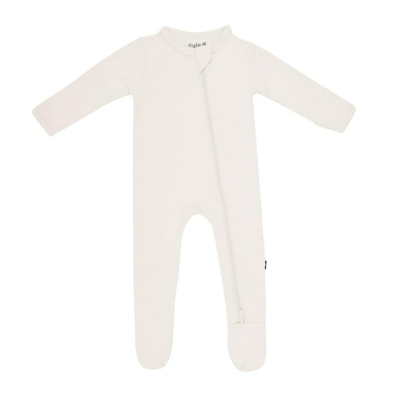 Kyte Baby Zippered Footie in Oat