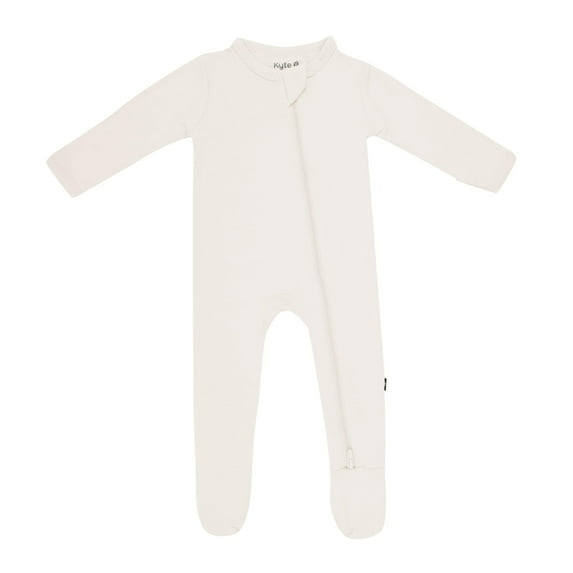 Kyte Baby Zippered Footie in Oat
