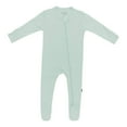 thumbnail image 1 of Kyte Baby Zippered Footie in Sage, 1 of 10