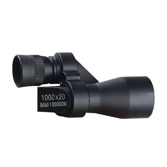 Kyusrd 1000x20 Angled Monocular Telescope,HD Mini Pocket Scope with Phone Holder