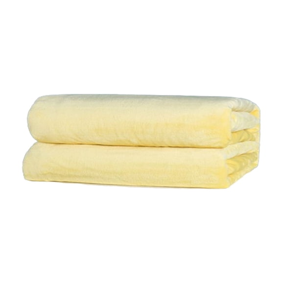 Kyusrd 100X150cm Super Soft Warm Solid Warm Fleece Blanket Throw Rug Sofa Bedding