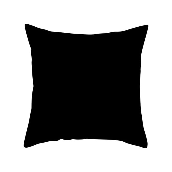 Kyusrd 2PCS Pillow Cover Modern Solid Color Cushion Pillow Backrest Pillow Cover