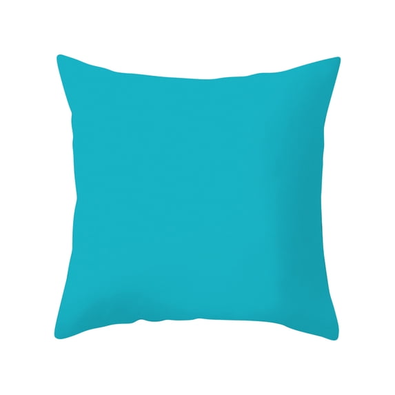 Kyusrd 2PCS Pillow Cover Modern Solid Color Cushion Pillow Backrest Pillow Cover