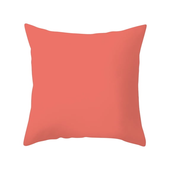Kyusrd 2PCS Pillow Cover Modern Solid Color Cushion Pillow Backrest Pillow Cover