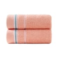 thumbnail image 1 of Kyusrd 2Pcs Cottons Hand Towels for Thick Soft Highly Absorbent Face Towels Bathroom Hand Towels For Face Washing Showers Spa Daily Use,Pink-2Pcs,33x73cm, 1 of 6