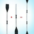 thumbnail image 1 of Kyusrd 2pc Aluminum Alloy Paddle for Inflatable Boats,Thickened Hand Cranked Kayak Paddle, 1 of 9