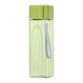 thumbnail image 1 of Kyusrd 500ML Squares Plastic Water Cup Minimalists Transparent Water Glass Online Cup, 1 of 7