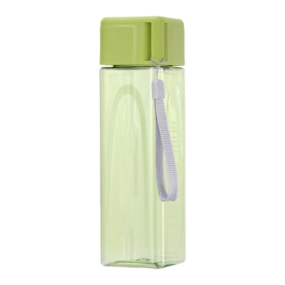 Kyusrd 500ML Squares Plastic Water Cup Minimalists Transparent Water Glass Online Cup