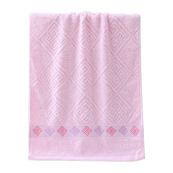 Kyusrd 74x33cm Adult Absorbent Washcloth Thickened Bath Towel