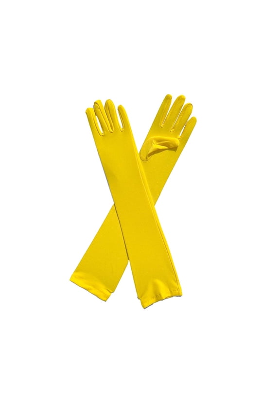 Adult Over Elbow Stretch Long Spandex Opera Gloves