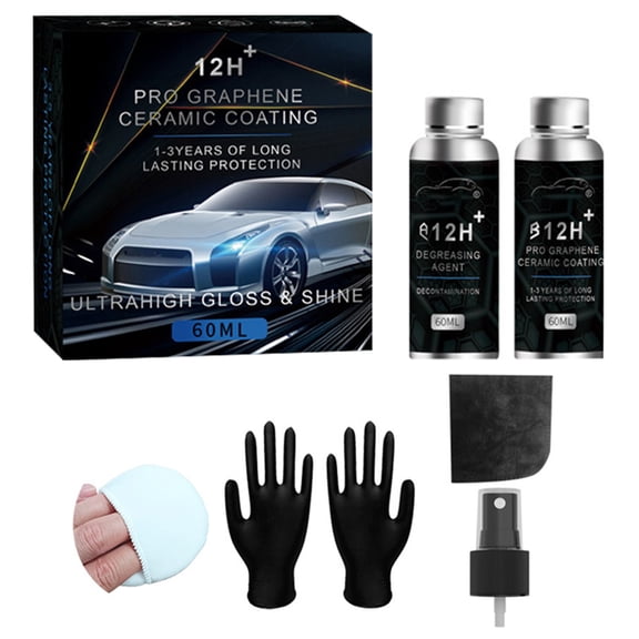 Kyusrd Automotive Graphene Self Cleaning Crystal Plating Agent Ceramic Crystal Plating 60ml