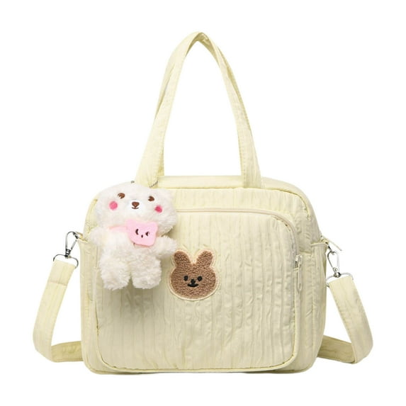 Kyusrd Baby Diaper Bag Tote Bag Cute Baby Diaper Bag Baby Stroller Bag Crossbody Bag Maternity Bag Travel Bag Baby Storage Bag