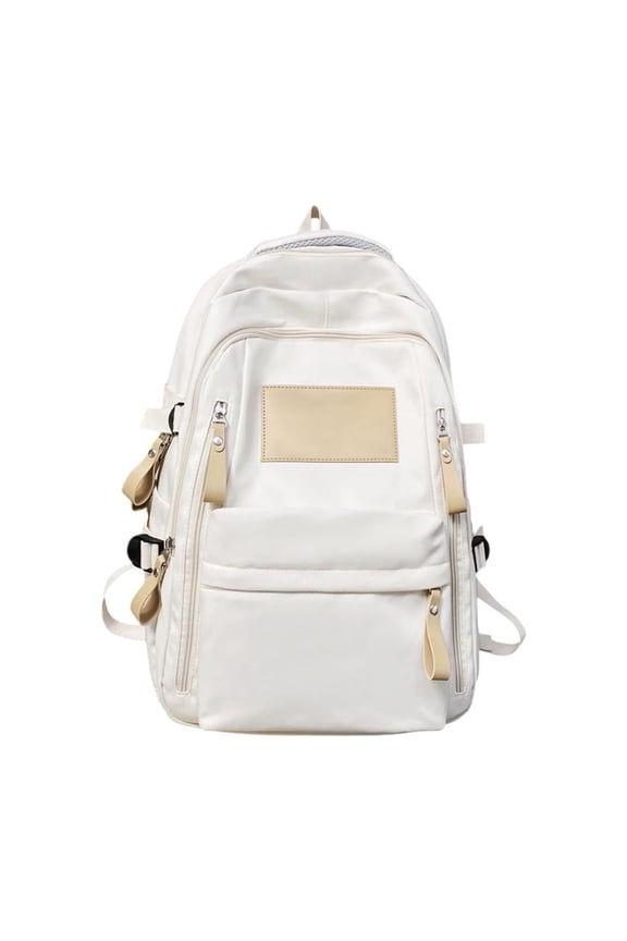 Backpack Stylish Student Backpack Korean-Style Concise Large-Capacity Backpack