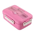 thumbnail image 1 of Kyusrd Barley Straw Lunch Box Home Preservation Box Microwaveable Lunch Box With Stainless Steel Tableware Students Lunch Box, 1 of 6