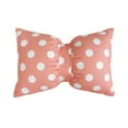 thumbnail image 1 of Kyusrd Bedding Items!Polka Dots Pillow Bow Pillow Cushion Bow Pillow Lumbar Pillow Suitable for Living Room Bedroom Office 19.6x13 Inches Detachable Pillow, 1 of 6