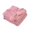 thumbnail image 1 of Kyusrd Bedding Items!Sofa Blanket Wind Fringe Blanket Knitted Blanket Office Conditioning Nap Blanket Cover Blanket Sofa Blanket, 1 of 7