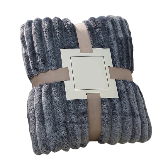 Kyusrd Bedding Items!Soft and Thick Double Layer Raschel Blanket A Must Have Warming Artifact In Winter Suitable for Beds Sofas and Other Scenes Providing The Ultimatecomfort