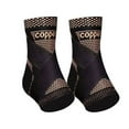 thumbnail image 1 of Kyusrd Breathable Copper Ankle Support Sleeve Compression Sports Brace for Running Gym Foot Injury Recovery Knitted Nylon With Copper Fiber, 1 of 9