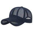 thumbnail image 1 of Kyusrd Breathable Mesh Cap for Both Men and Women Baseball Cap Adjustable Cap Circumference Outdoor Sports Sun Hat, 1 of 6