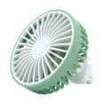 thumbnail image 1 of Kyusrd Car Multifunction Fan With RGB Atmosphere Light Aromatherapy Fan Car 360° Freshening Fan USB Car Home Office General Purpose Three-speed Wind Speed Adjustment,Green, 1 of 6