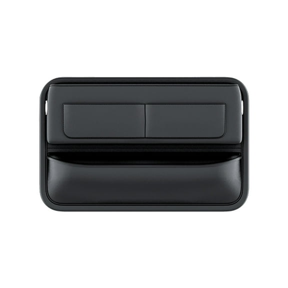 Kyusrd Car Seat Filler organizer Car Seam Central Control Storage Box With Multiple Card Slots Texture Car Bag Auto Console Side Storage Box organizer Front Seat,