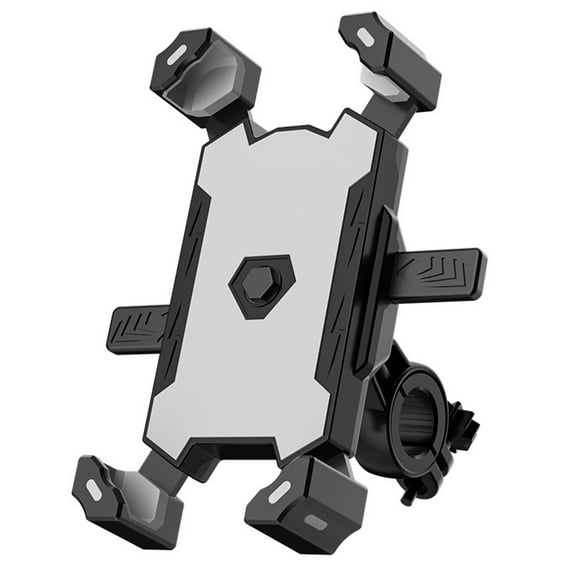 Kyusrd Cell Phone Mount Shock Absorbing Bracket for Outdoor Riding