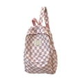 thumbnail image 1 of Kyusrd Checkerboard Backpack Red Plaid School Bag Korean Style Backpack Casual School Backpack for Trendy Backpack Lightweight School Backpack Cute, 1 of 7