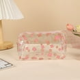 thumbnail image 1 of Kyusrd Clear Cute Style Large Capacity Pencil Case,Transparent Zipper Stationery Pouch with Charming Design,Versatile Organizer for Everyday Use, 1 of 3