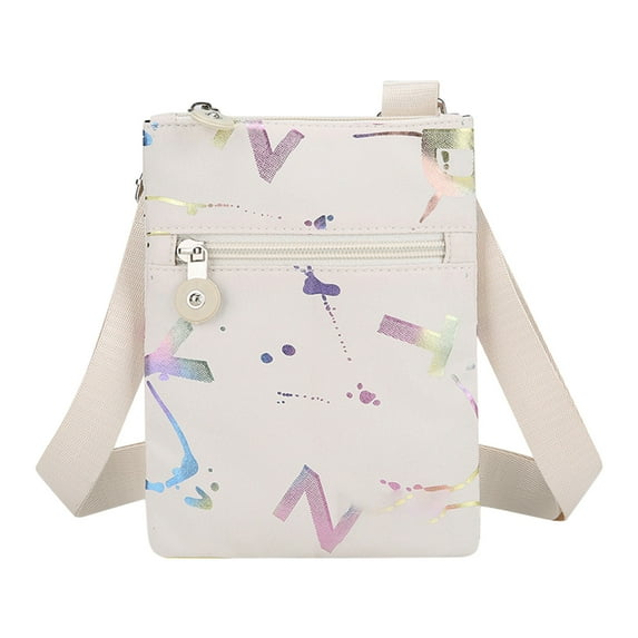 Kyusrd Crossbody Bag for Women Belt Bag With Zipper Pockets Casual Travel Bag Makeup bag With Adjustable Outdoor Sports Bag Shoulder Bag