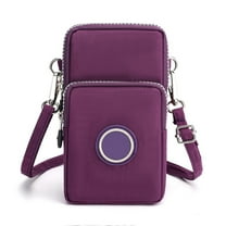 Kyusrd Crossbody Bag for Women Men Belt Bag With Zipper Pockets Casual Travel Bag Makeup bag With Adjustable Outdoor Sports Bag Shoulder Bag