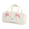 thumbnail image 1 of Kyusrd Cute Cats Pencil Case Fresh Portable and A Simply Multi Functional Stationery Pouch, 1 of 6