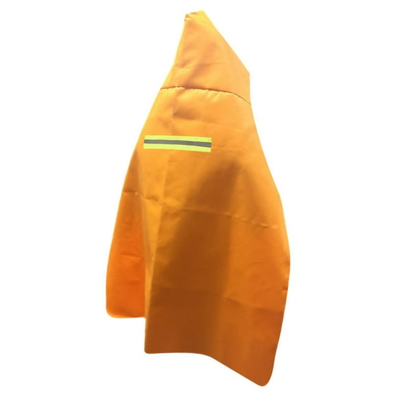 Kyusrd Emergency Fireproof Cloak With Hood Coated Fiberglass Fire Blanket Heat Safe Cover for Escape Fire Retardant Blanket