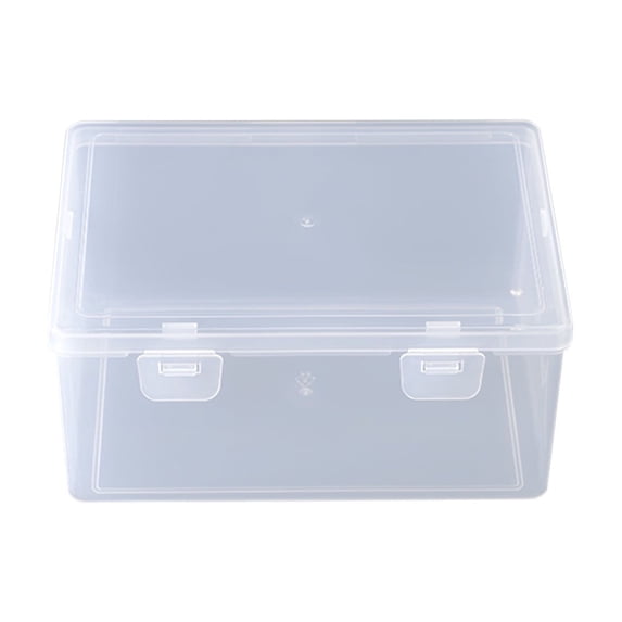 Kyusrd Extra Large Capacity Stackable Translucent Plastic Pencil Box,Office Storage Organizer For Pens Erasers Markers