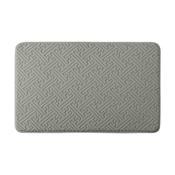 Kyusrd Fleece Solid Color Entrance Mat Bathroom Slip And Absorbent Mat Bathroom Door Mat Household Use