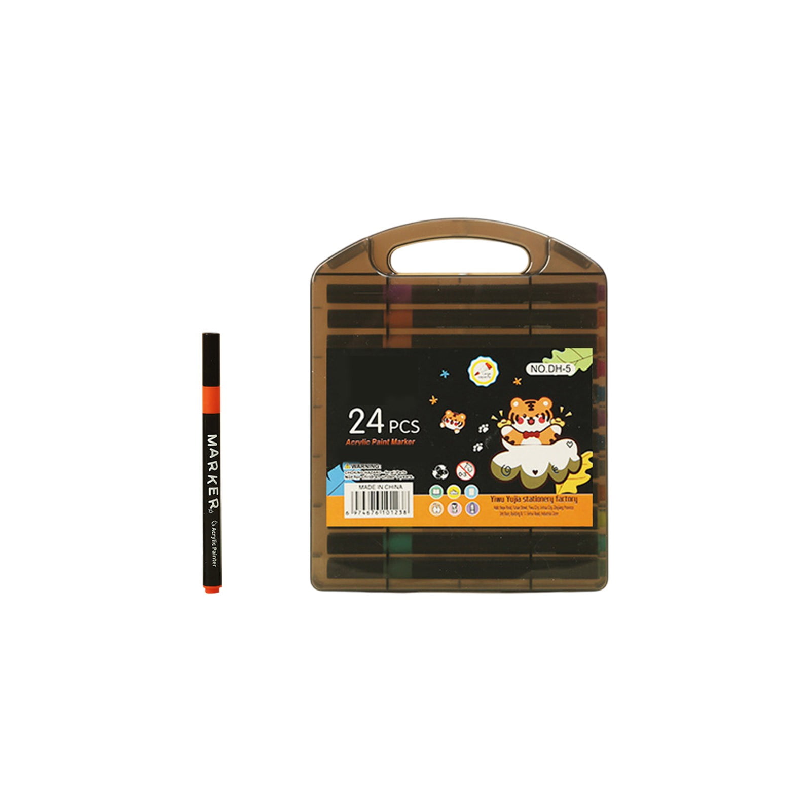 Kyusrd Flexible Nylon Brush Tip Watercolor Pens,1.5Ml Capacity Paint Markers For Drawing Journaling Calligraphy